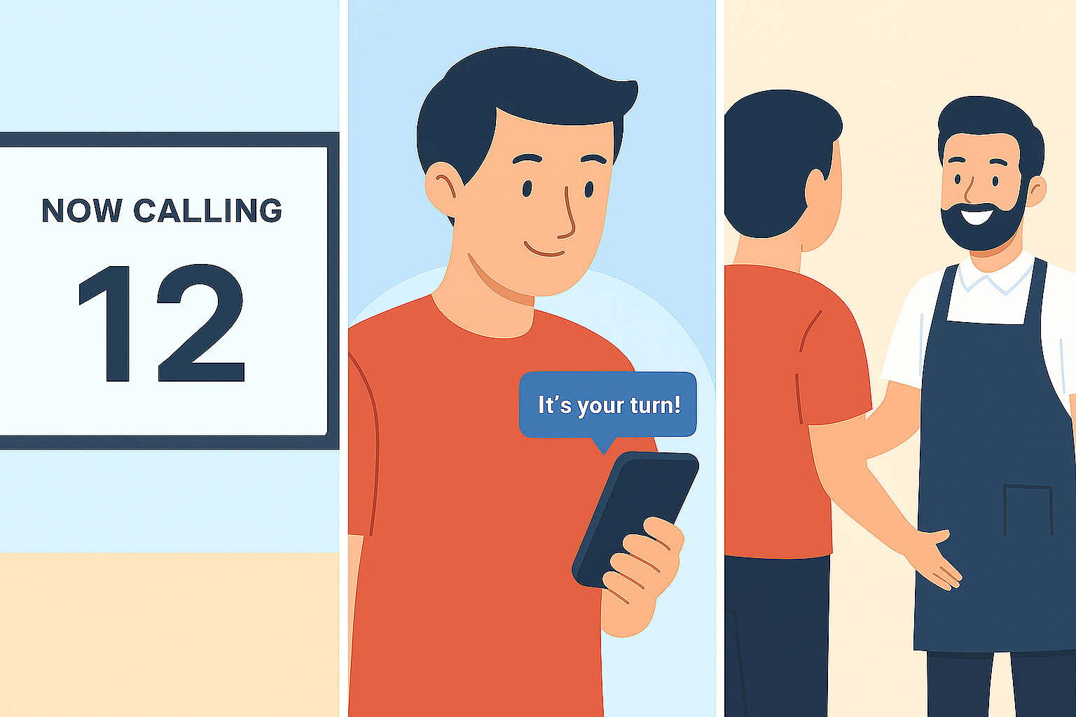 Cliente chiamato all'appuntamento